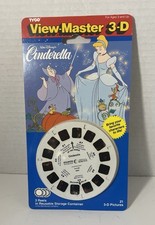 Vintage Tyco View-Master 3-D Disney Cinderella 3 Reel