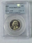 1957 Washington Quarter 90% Silver NGC PF67 Proof Philadelphia 25c US Coin
