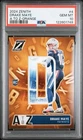 2024 Panini Zenith Drake Maye Rookie A To Z Orange Prizm RC #4