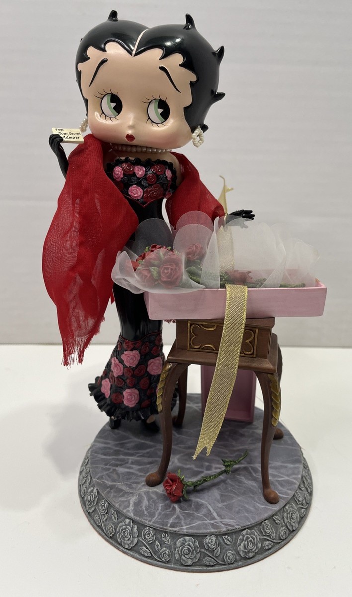 Rare Betty Boop Figurine Thinking Of You Danbury Mint Numbered