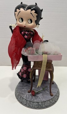 Rare Betty Boop Figurine Thinking Of You Danbury Mint Numbered