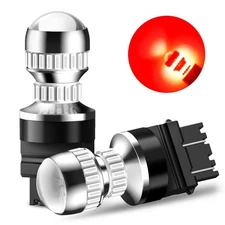 3157 3156 3056 3356 3456 4156 CANBUS Red LED Brake Stop Signal Tail Light EJ