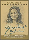 2026 Upper Deck Goodwin Champions Emily Calandrelli Goudey Auto/Autograph