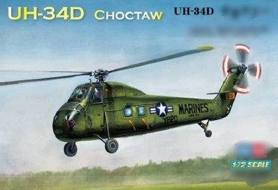 Hobbyboss 1/72 87222 UH-34D Choctaw Assemble Plastic Model Kit