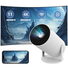 4K Projector Bluetooth 5G WiFi Netflix Video Home Theater Cinema Android 11
