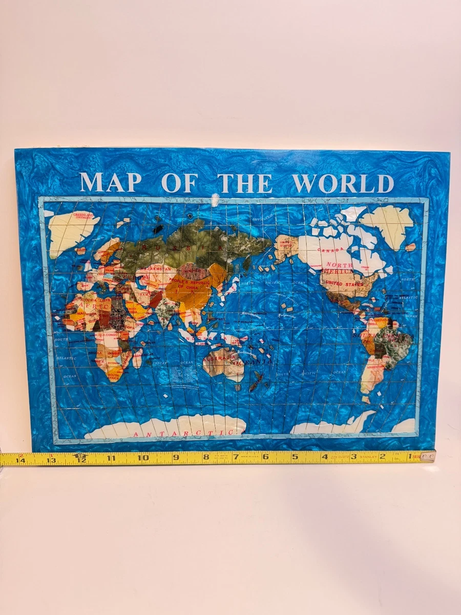 gemstone world map products for sale | eBay