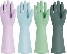 Washing Gloves Kitchen Long Waterproof Dish Cleaning Gloves Rubber Latex Protect