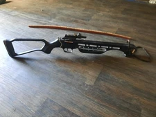 Rifle Crossbow With Rattlesnack Skin Bow