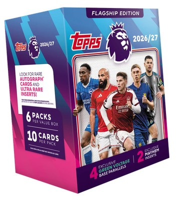 Topps Premier League 2027 - Value Box Sealed