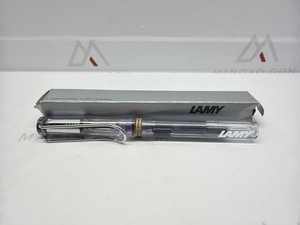 LAMY Transparent Vista Fountain Pen with Medium Nib and Blue Ink (L12M