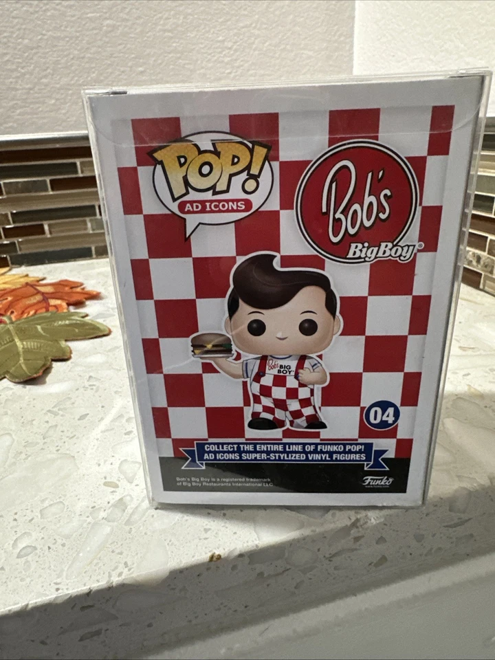 2016 SDCC LE 480 Funko Pop As Icons Bob's Big Boy W/ Pop Stack - Image 4 of 4