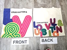 Louis Vuitton City Guide Exhibition Limited Tote Canvas Bag 2022 Shenzhen China