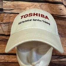 Toshiba ASD Technical Service Training Hat Cap America Golf Tech Mesh Flexfit SM