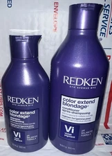 Redken Color Extend Blondage Violet Shampoo 10.1oz Conditioner 16.9oz Duo *NEW*