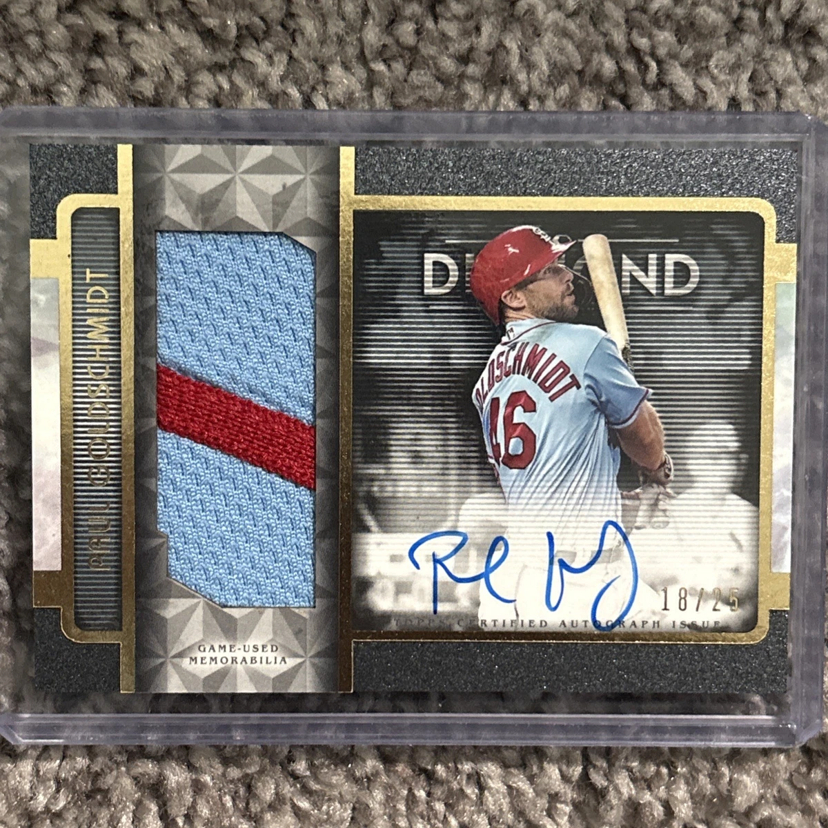 Paul Goldschmidt Autographed Baseball Cards for sale | eBay