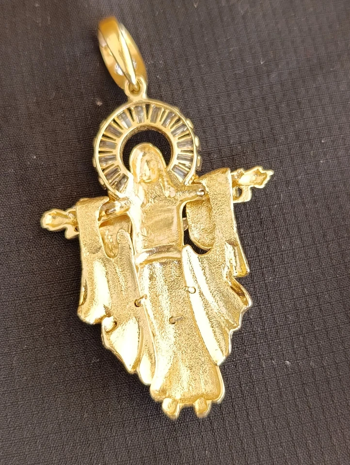 Kette, Anhänger, ECHT GOLD, 585, kein 333, 750 , Massiv , Top Zustand, - Bild 4 von 4