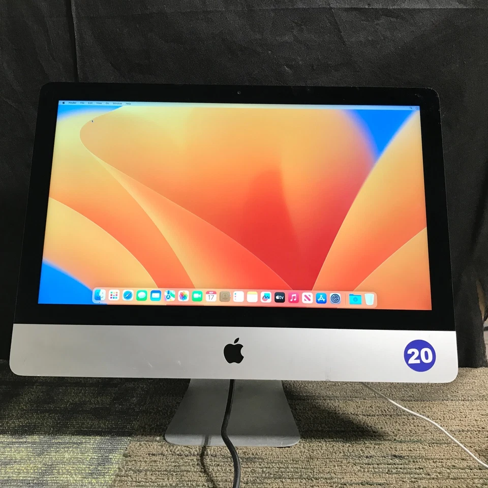 21.5"Apple Imac A1418 Mid-2017 i5-7360U@2.3GHz 16GB RAM 1TB HDD VENTURA - Image 4 of 4