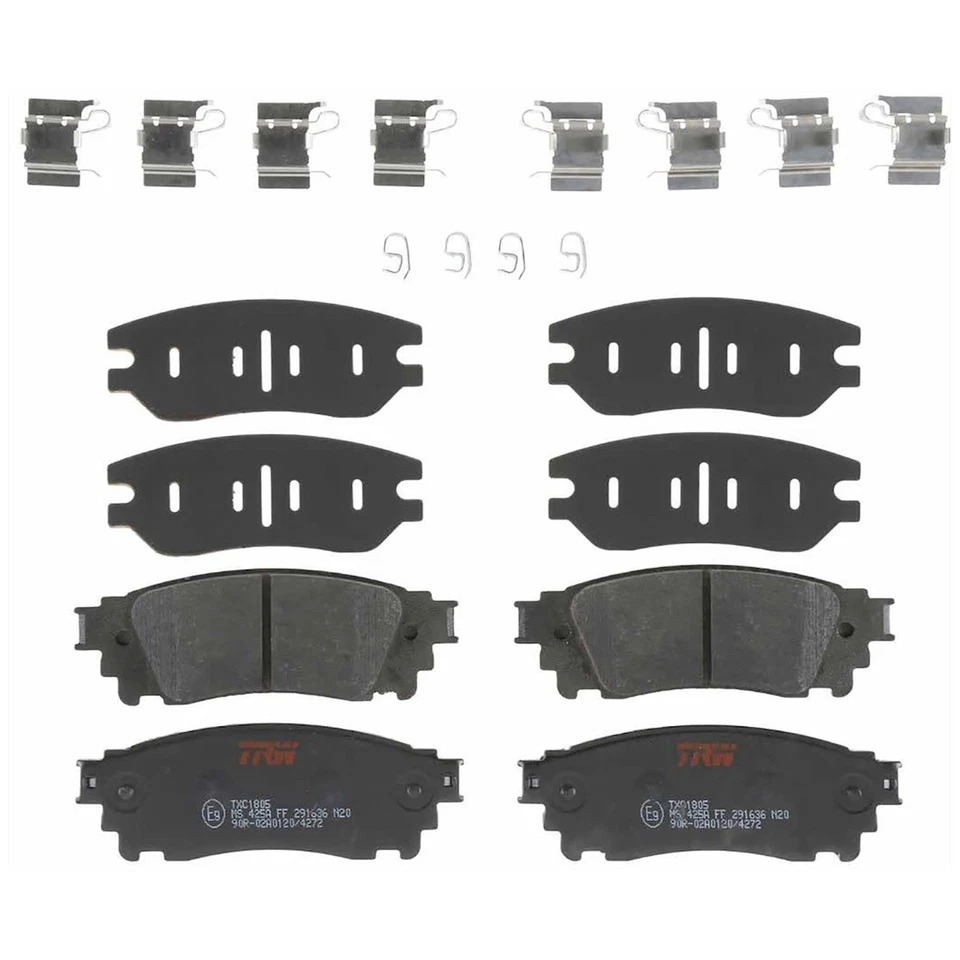 KIT-072924-3555 TRW 2-Wheel Set Brake Disc and Pad Kits Rear for Lexus NX300 - Изображение 3 из 4