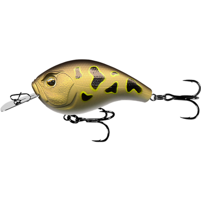 13 Fishing Lure Jabber Jaw 60 7-9ft Diving Crankbait - Brown Frog