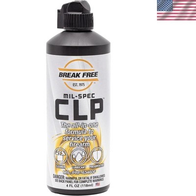 All-in-One 4oz CLP Cleaner & Lubricant for Firearms - Trusted by Professionals