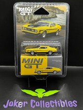 Mini GT #1139 Ford Mustang Mach 1 Grabber Yellow