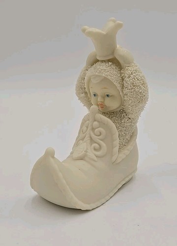 Dept 56 SnowBabies "ROYAL BOOTIEBABY" Hanging Ornament W/ Box - Picture 6 of 8