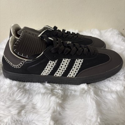 Adidas Samba x Wales Bonner Core Black/Brown 2020 FX7517 Size 10 US Men NEW