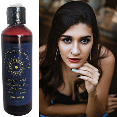Luxus romantisches sinnliches Massageöl - Weihrauch, Sandelholz & Ylang Ylang