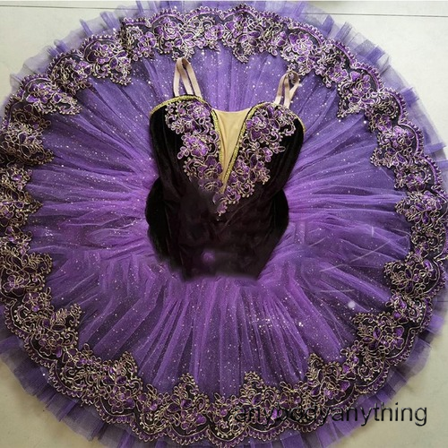purple and black tutu dress Girls Dresses Soft Fluffy Tutu Skirt Carnival Mesh Tutu Skirt Elegant Dress Purple One Size 0