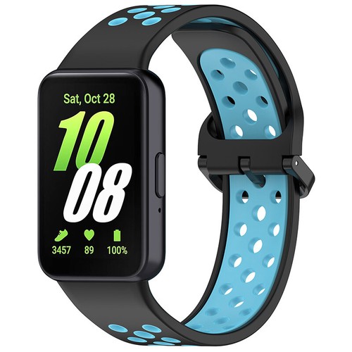 For Samsung Galaxy Fit3 SM-R390 Smartwatch Replacement Silicone Strap Wrist Band - Picture 13 of 36
