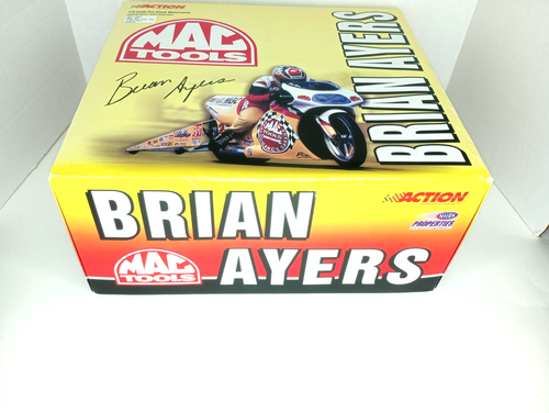 Action Brian Ayers Mac Tools 2000 Pro Stock Bike 1:9 In Box Read - Picture 6 of 12