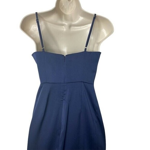 NBD NEW Lila Cowl Neckline Gown in Blueberry Size XS - Picture 8 of 12