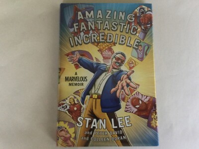 Stan Lee Amazing Fantastic Incredible  1st Edition 1st Printing 2015