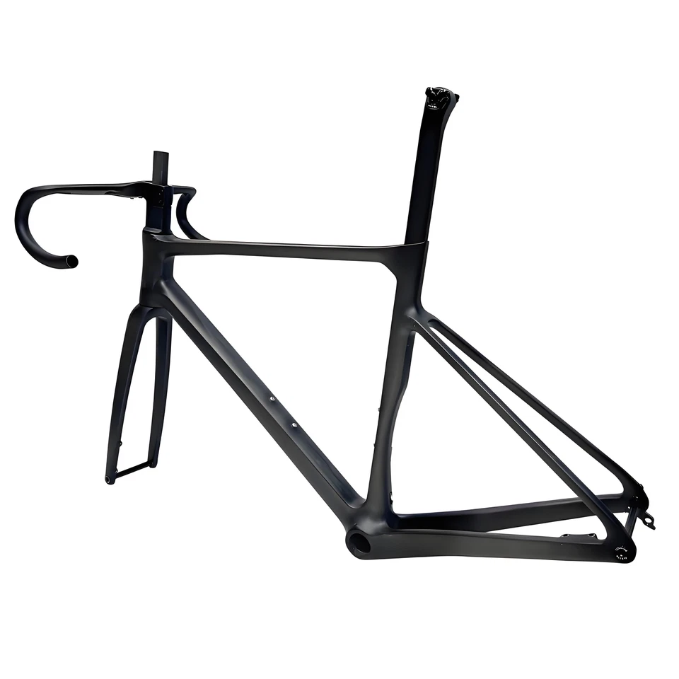 Airwolf T1100 Carbon Rennrad Rahmen 700x38c Lightweight Fahrrad Paint-free Matt - Bild 4 von 4