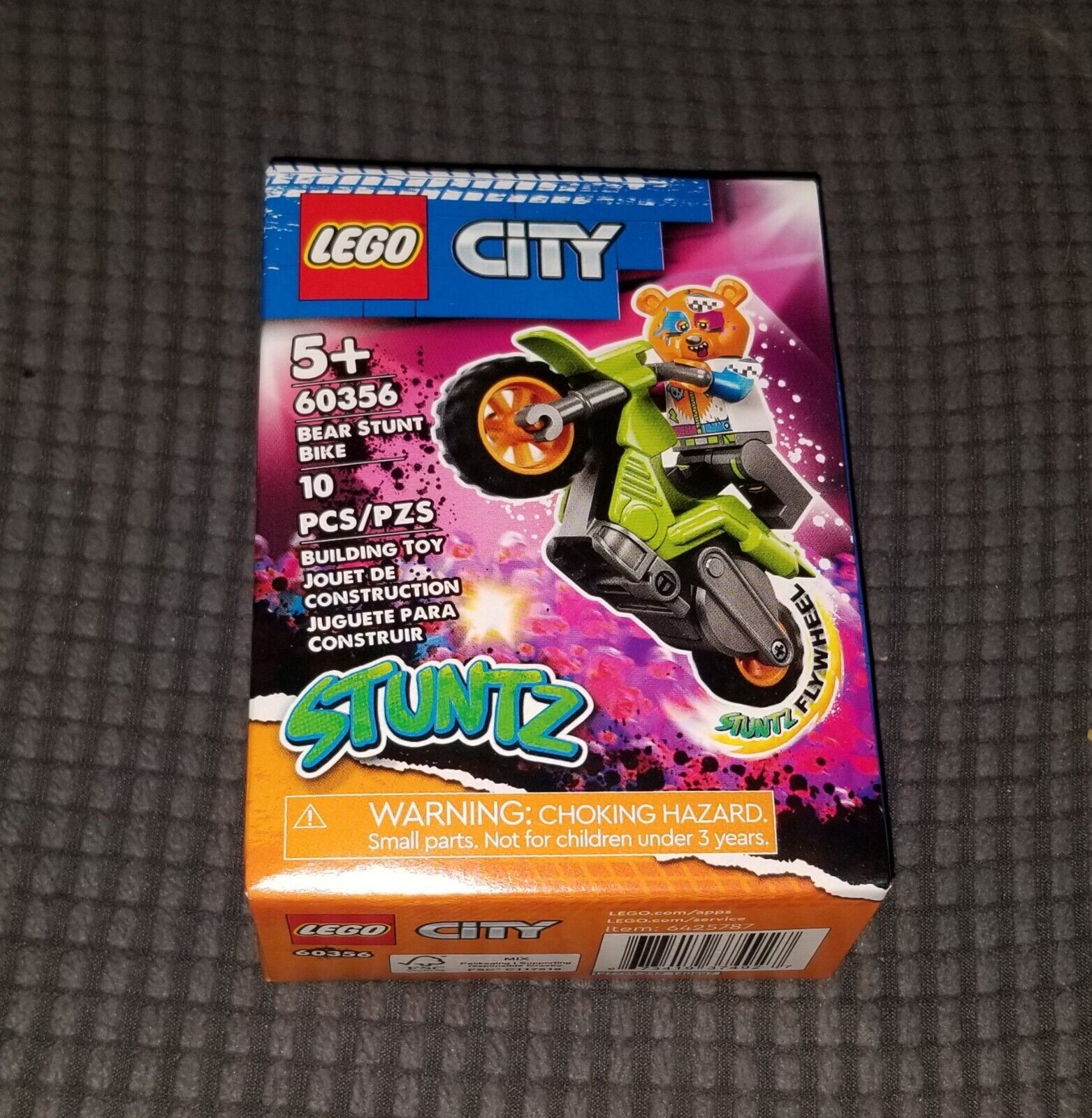 Factory Sealed 2023 Lego City Stuntz 60356 Stunt Bike Set