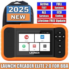 2025 LAUNCH X431 Creader Elite 2.0 All OBD2 S...