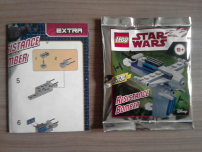 LEGO STAR WARS Limited Edition RESISTANCE BOMBER +Bauanleitung OVP Raumschiff