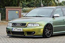 Spoilerschwert Frontspoiler Lippe Cuplippe aus ABS für Audi RS4 B5 Avant mit ABE
