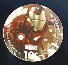 Iron Man  11K10   AAFES Pog  2008 U.S. ARMY Money About Uncirculation