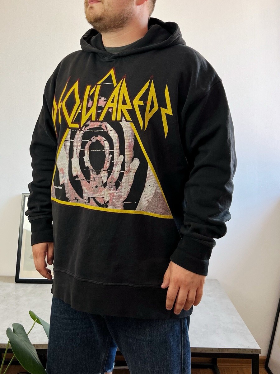 【送料&関税込】Dsquared2 Distressed Drawstring Hoodie distressed dsquared2 graphic printed hoodie Oversized | eBay