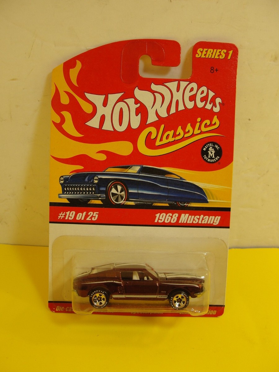 Hot Wheels Classics Series 1 #19 of 25 Red 1968 Mustang Limited