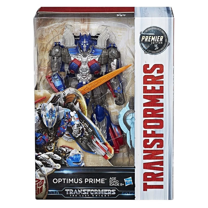 TRANSFORMERS The Last Knight King Series 5 Voyager Optimus Prime Premier Edition - Immagine 4 di 4