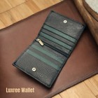 LBLUXREE Leather RFID Blocking Bifold Wallet For Men Slim Mens Wallet With Snap