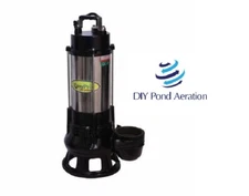 3 HP 14,500 GPH 72' High Head Submersible Pond Feature Waterfall Pump 230v 72lbs