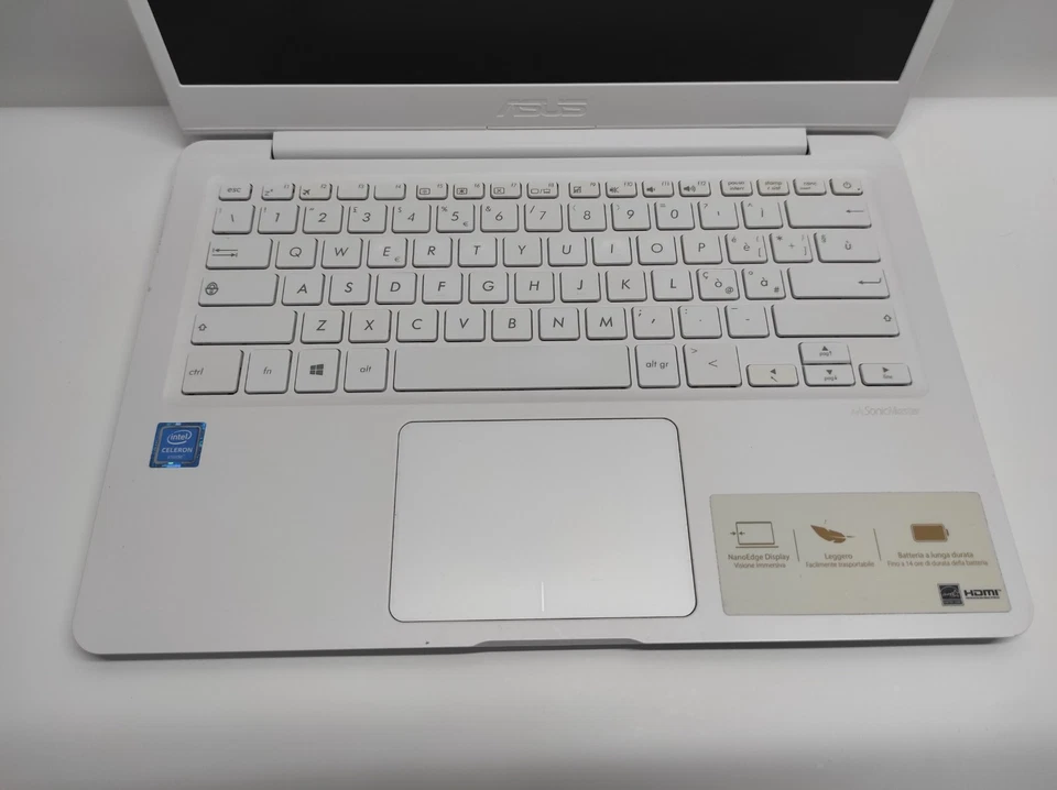 NOTEBOOK ASUS E406SA INTEL CELERON N3050 4GB RAM 64GB HD WIN10 WEBCAM - Immagine 2 di 4