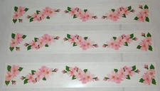 Vintage 1998 WILD ROSES FLOWERS MRS. Grossman's Design Lines Stickers - 3