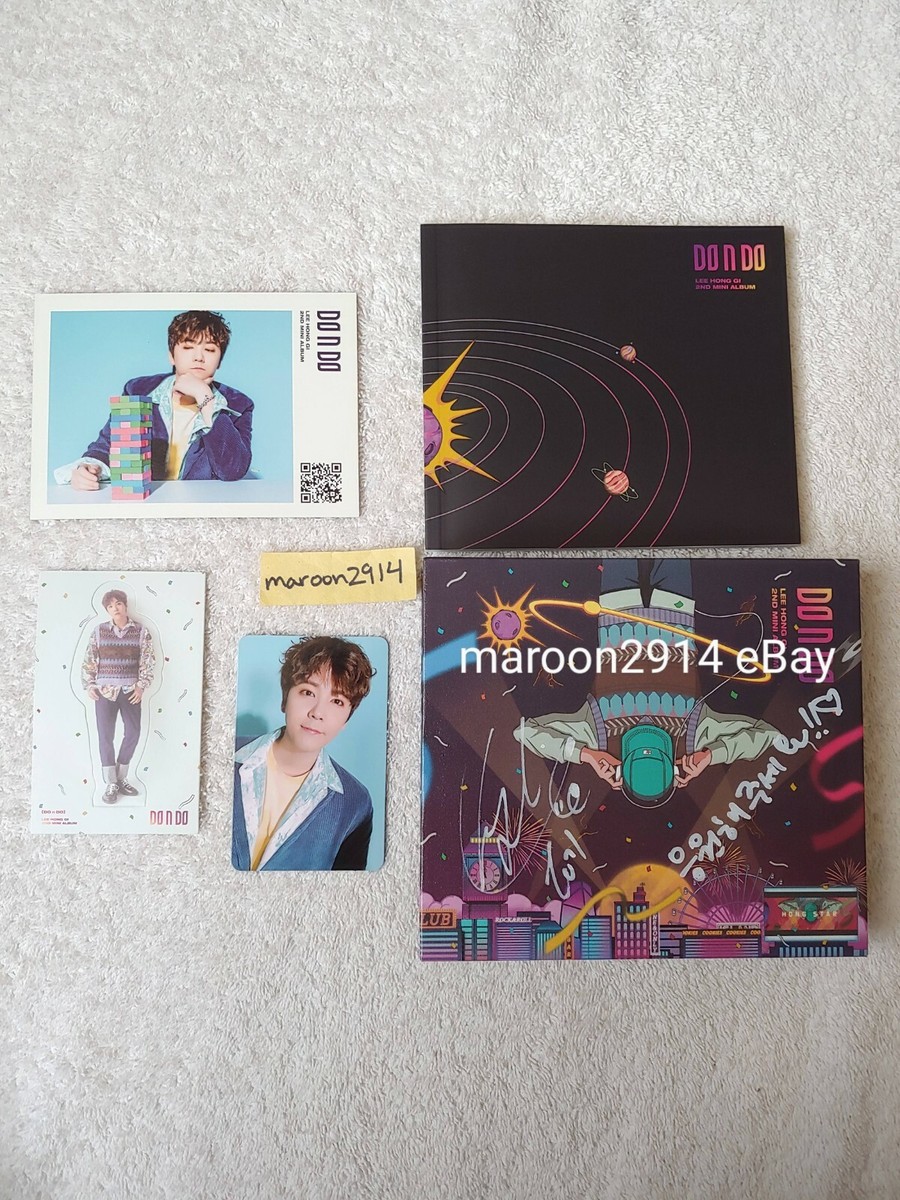 LEE HONG GI DO n DO Signed Promo Album - FTISLAND Hongki