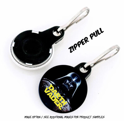Star Wars CHARACTERS - Zipper Pulls - Choose From 12 Designs