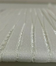 11mm Bra Band Elastic, Ivory, Picot Elastic Trim, Plush Back Elastic