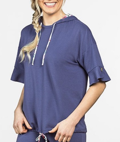 Matilda Jane Blue Let's Go Hoodie 